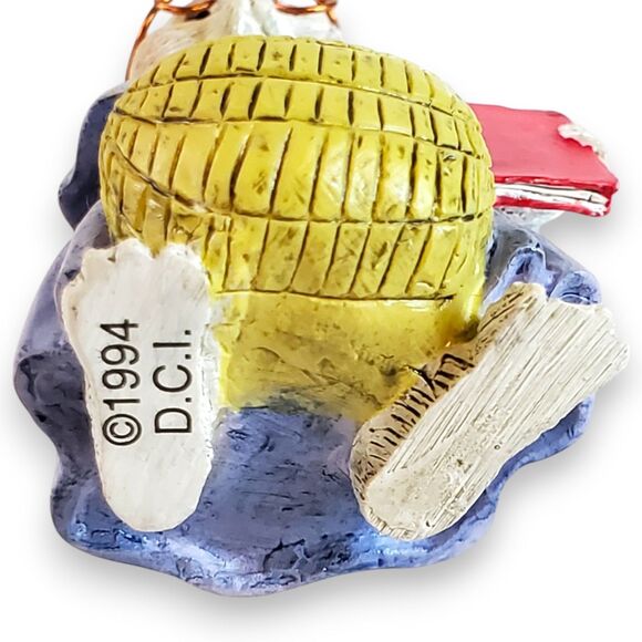 Vintage 1994 House of Lloyd Jennifer A Mouse Teacher Christmas Ornament 2" - Picture 7 of 7